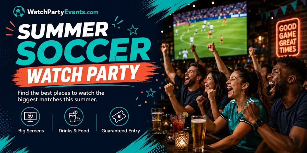 San Jose Summer Soccer Watch Party